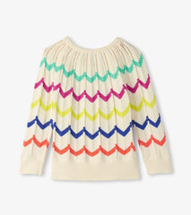 Hatley Girls Rainbow Sweater