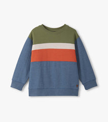 Hatley Boys Autumn Color Block Sweatshirt