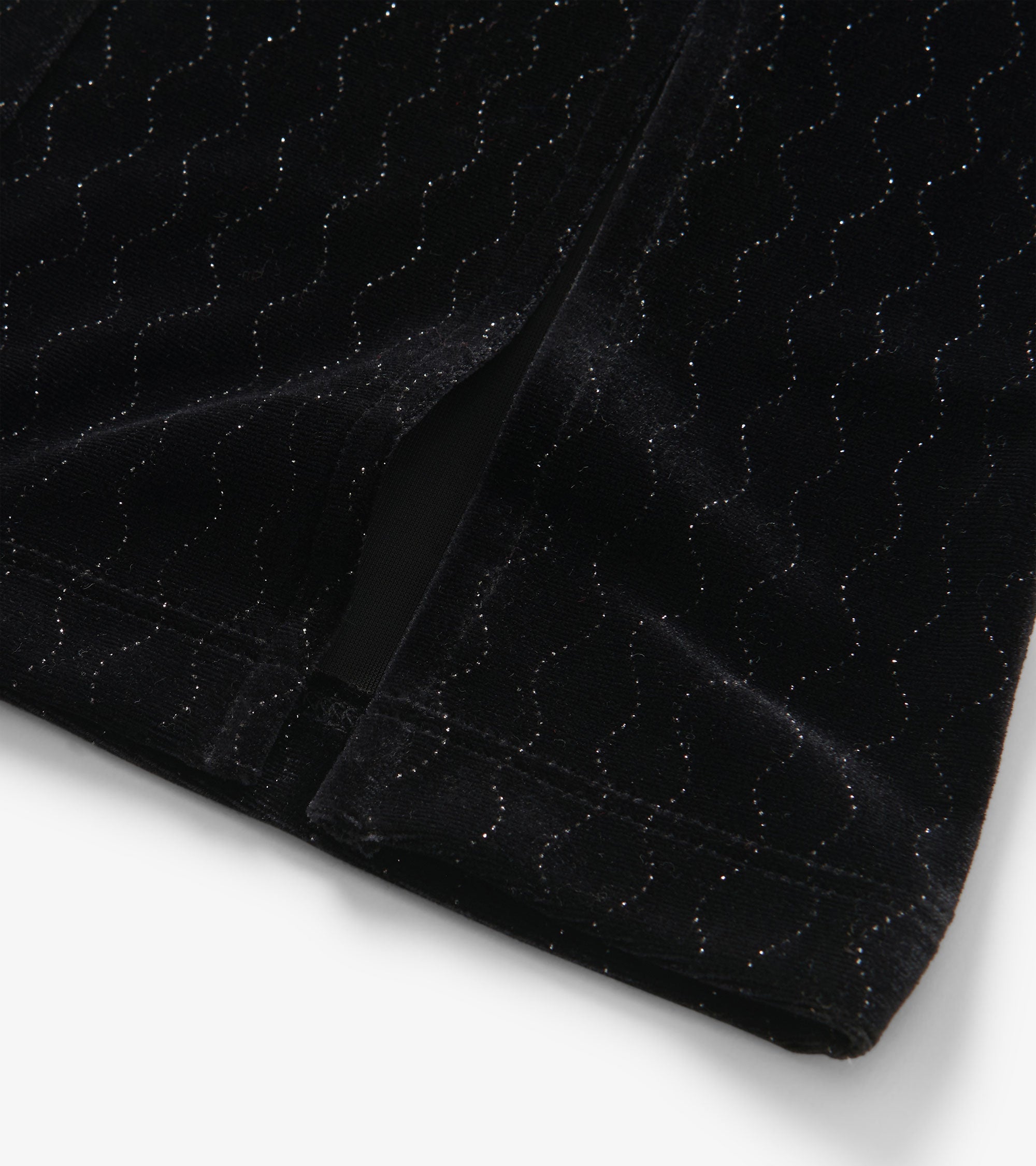 Hatley Girls Black Sparkle Wave Velour Flared Pants