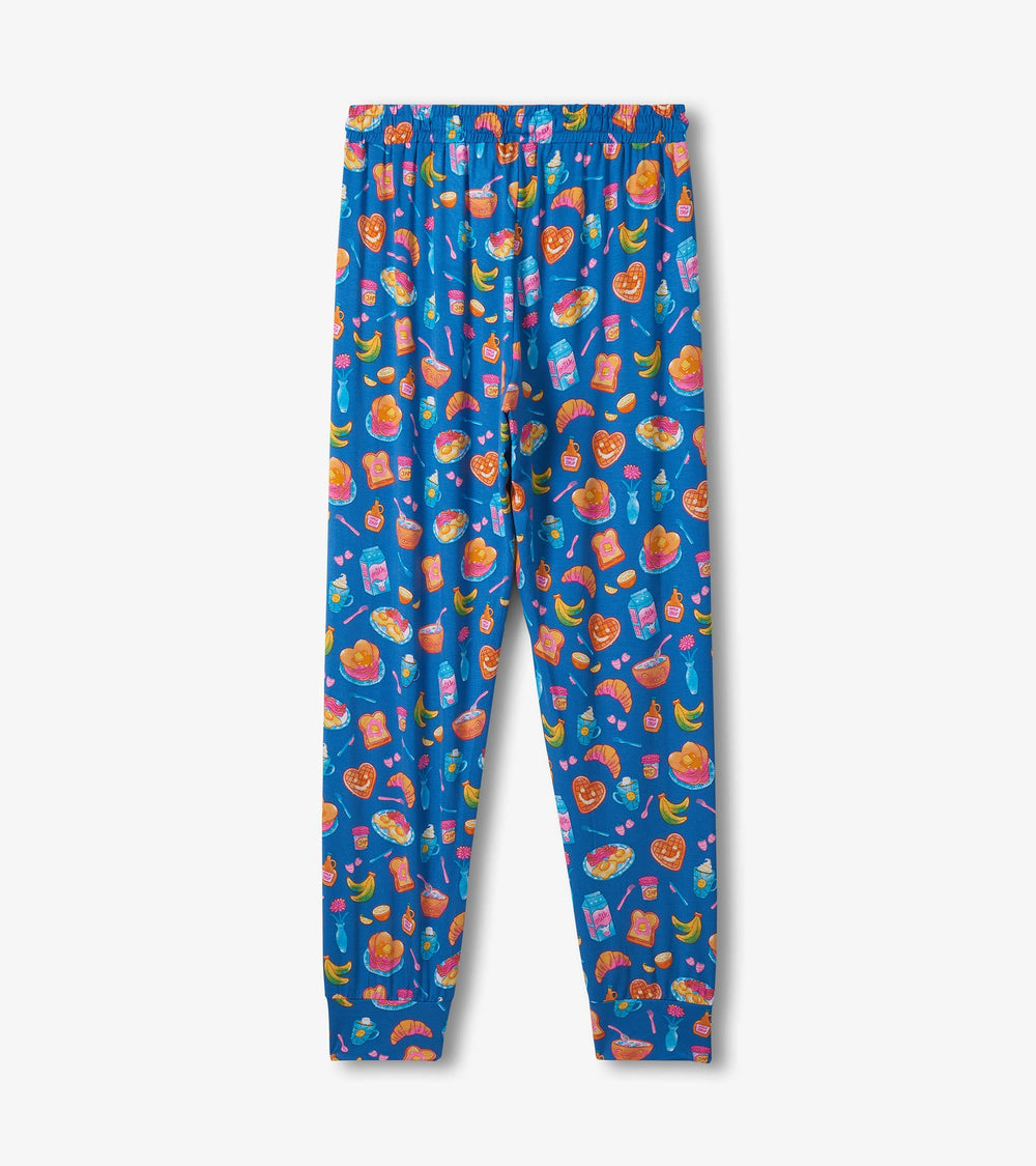 Hatley Women's Breakfast Bamboo Pajama Set