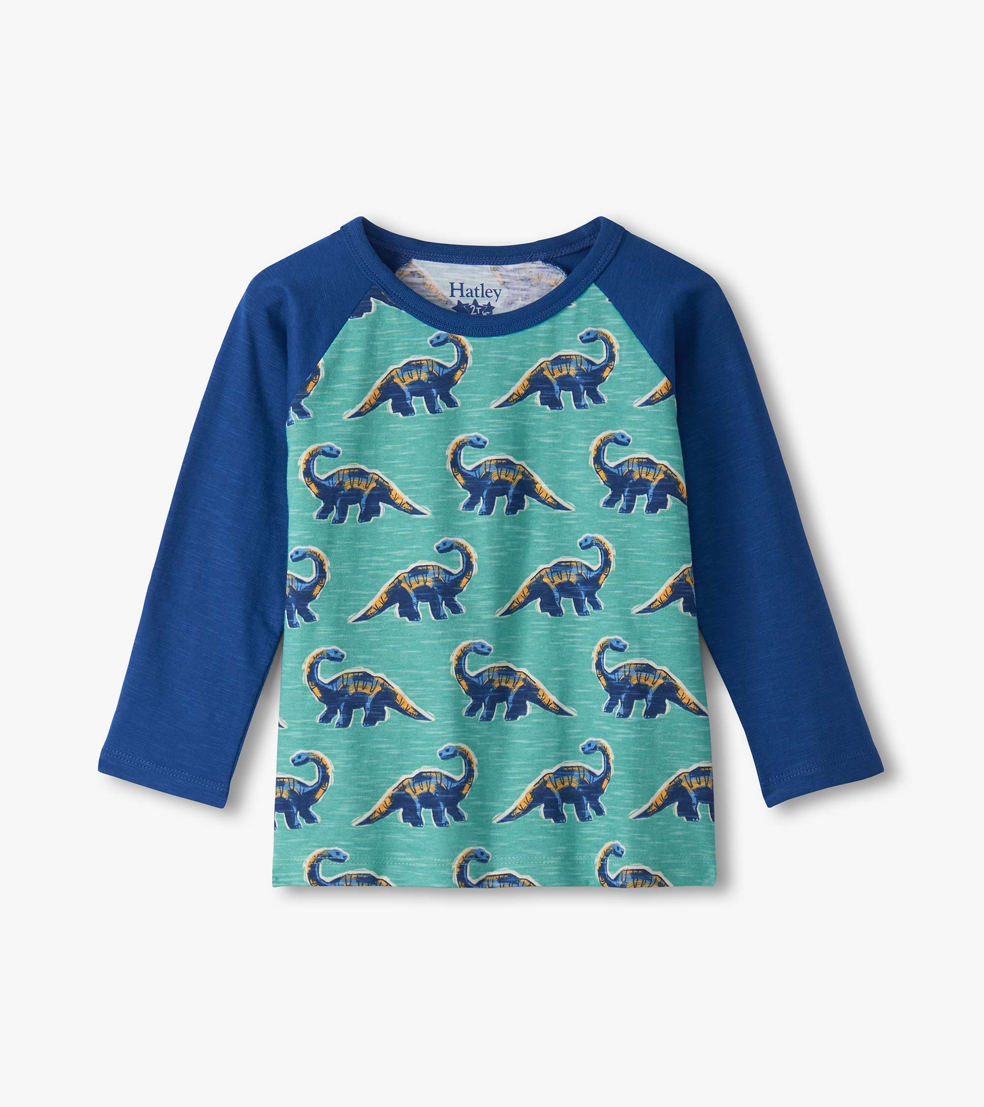 Hatley Baby & Toddler Boys Dino Glow Raglan Lounge Set
