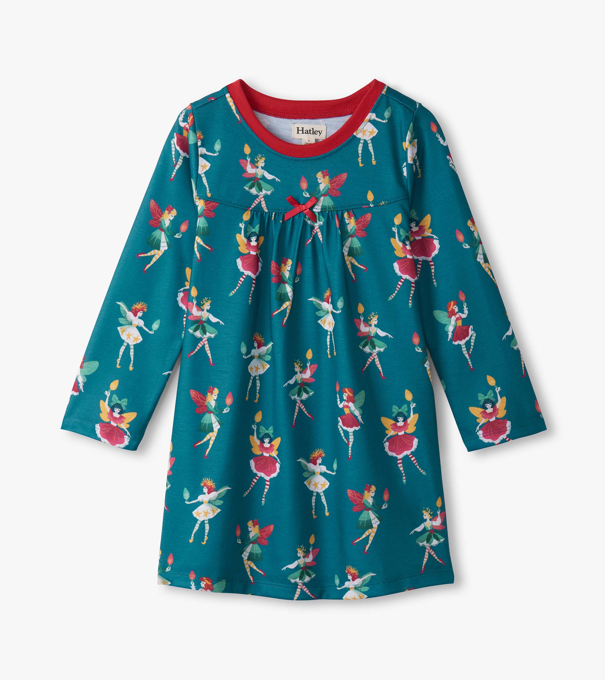 Hatley Girls Bright Fairies Long Sleeve Nightdress