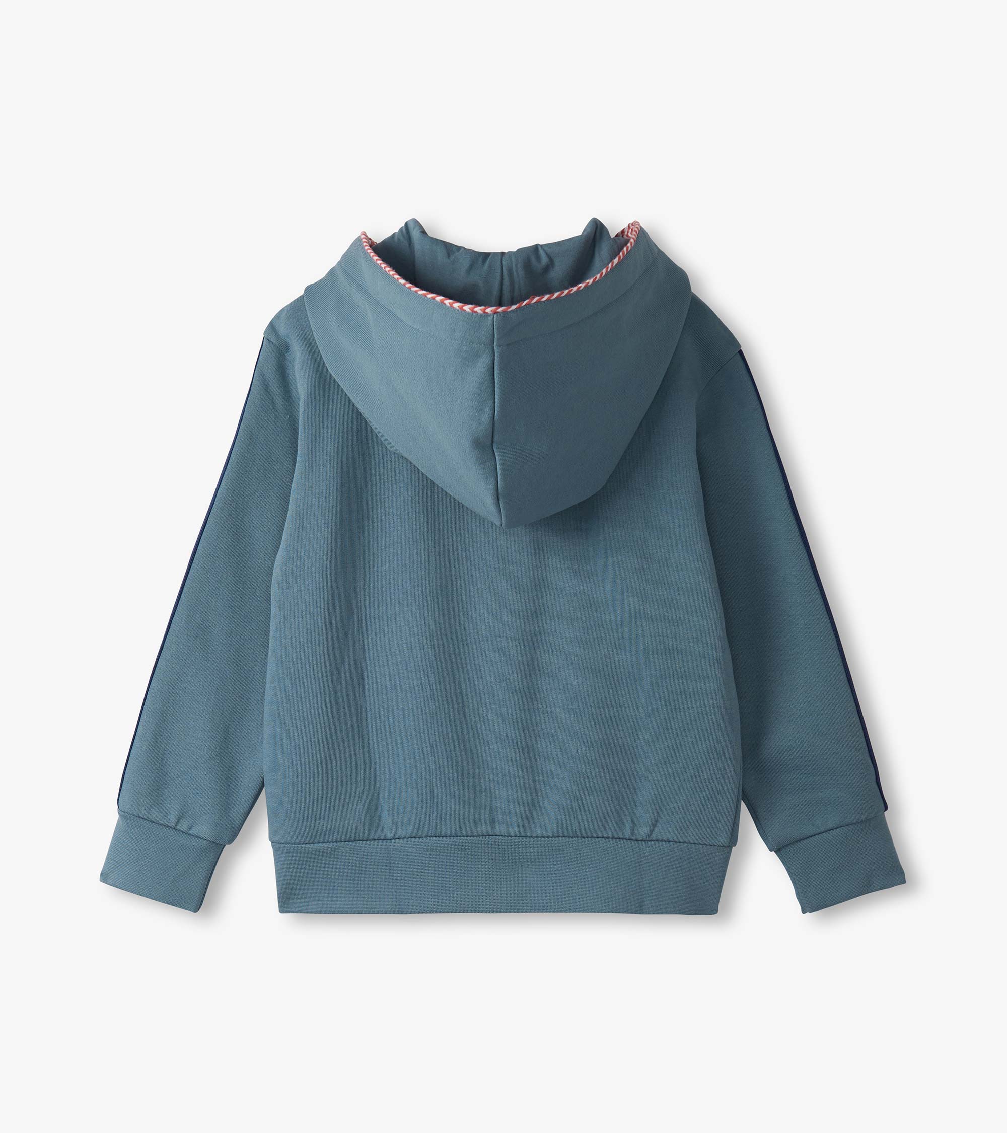 Hatley Boys Blue Stone Zip-Up Hoodie