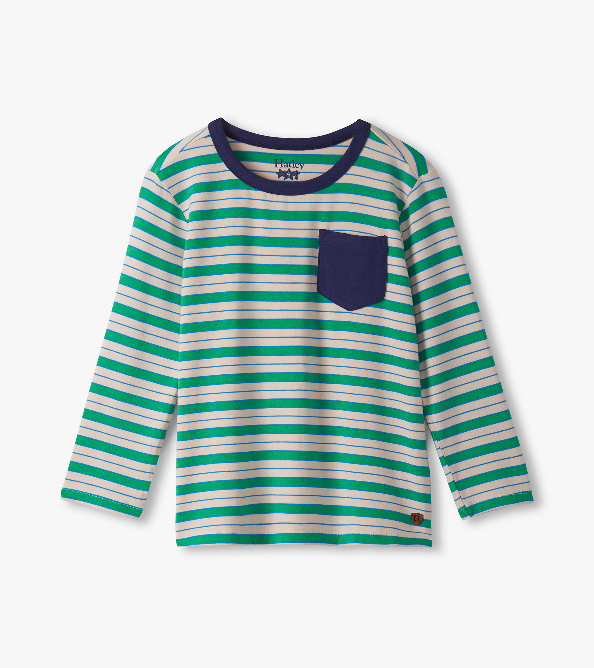 Hatley Boys Blarney Stripes Long Sleeve T-Shirt