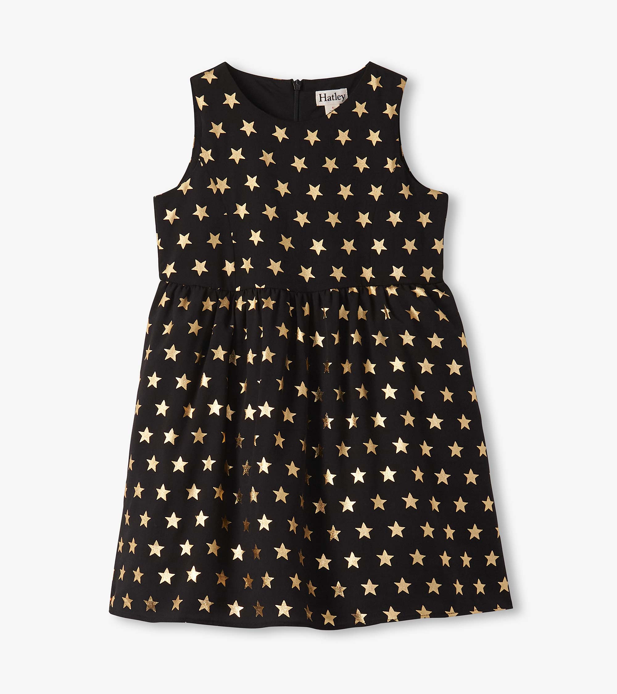Hatley Girls Gold Stars Princess Dress