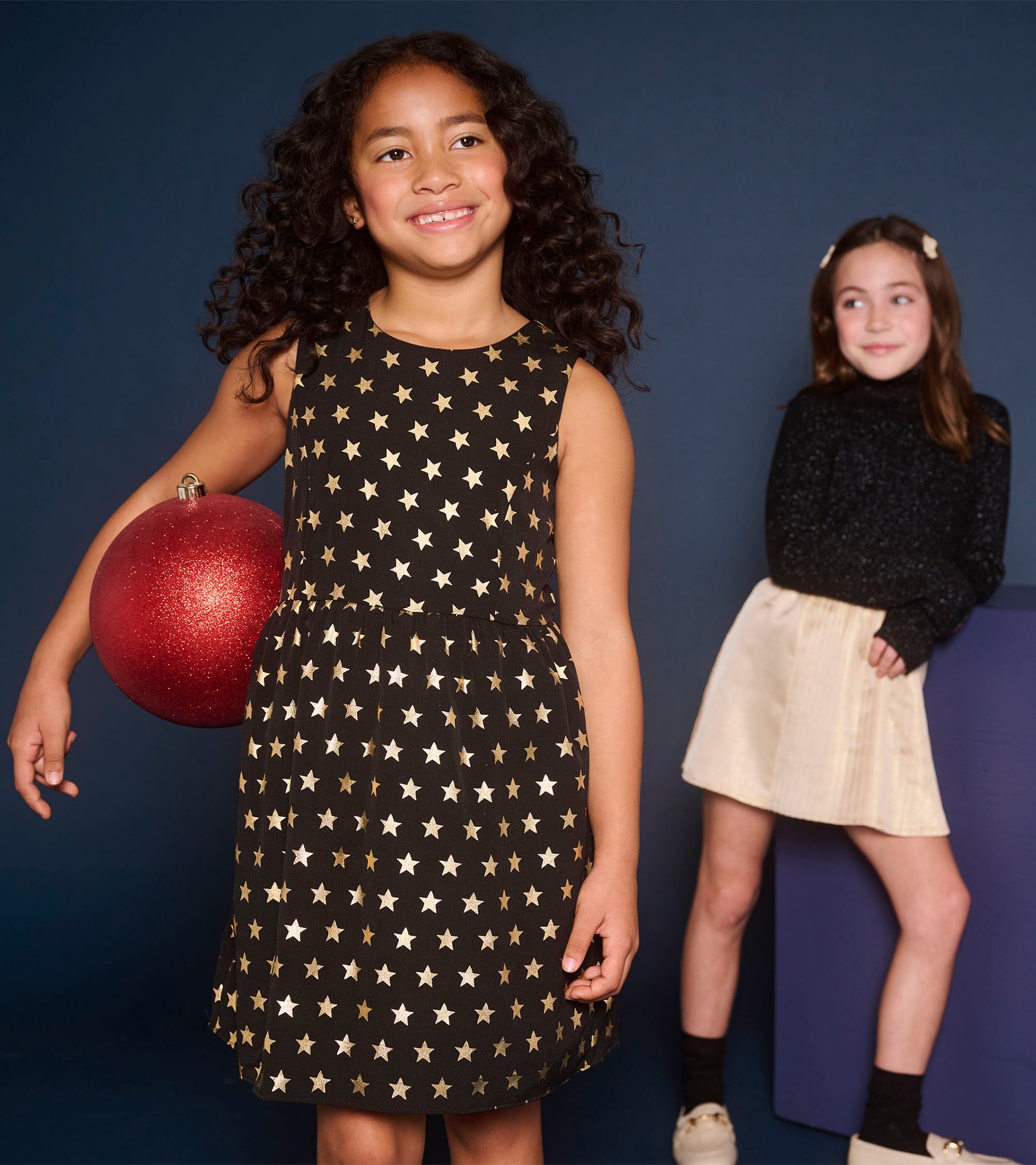 Hatley Girls Gold Stars Princess Dress