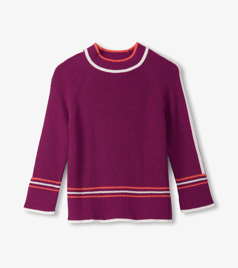 Hatley Raglan Pullover - Crushed Grape