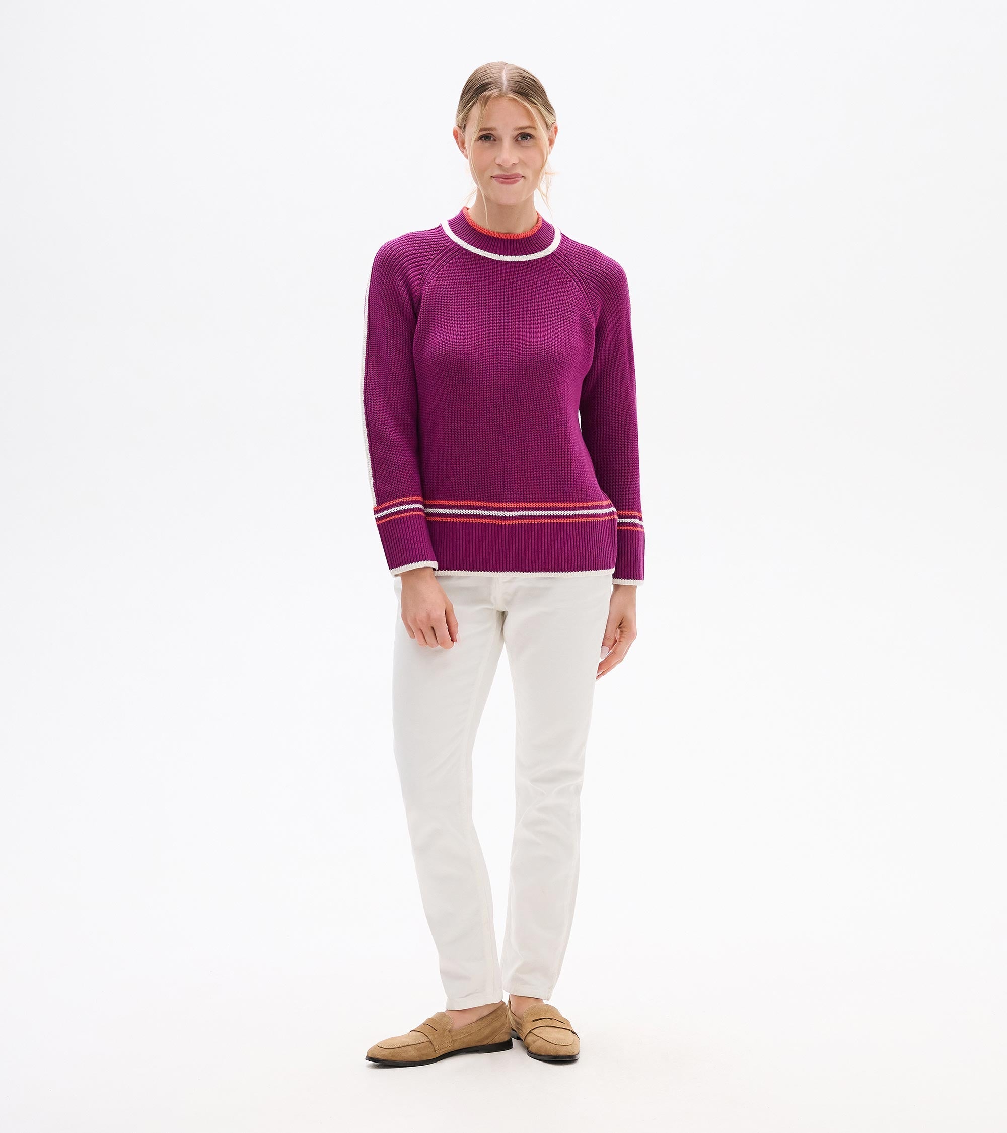 Hatley Raglan Pullover - Crushed Grape