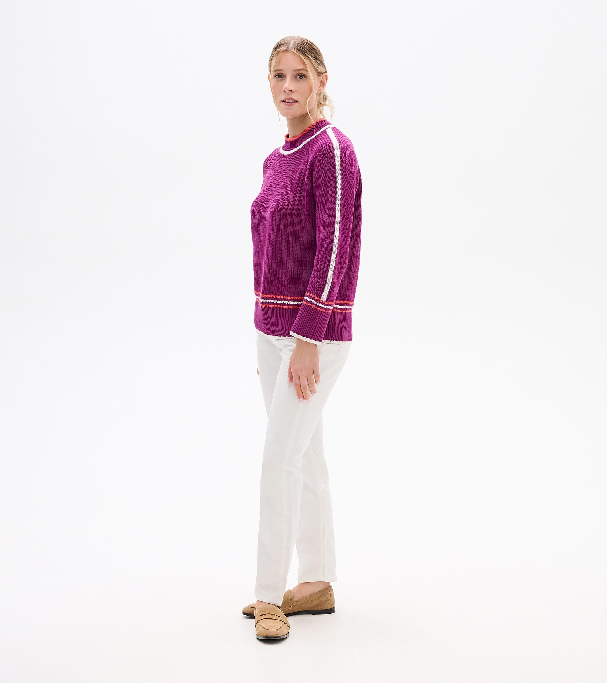 Hatley Raglan Pullover - Crushed Grape