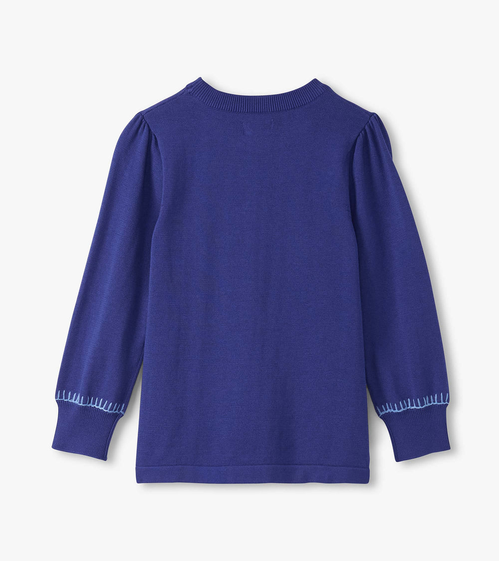 Hatley Girls Super Star Pullover Sweater