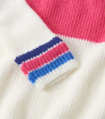 Hatley Girls Colorblock Mockneck Sweater