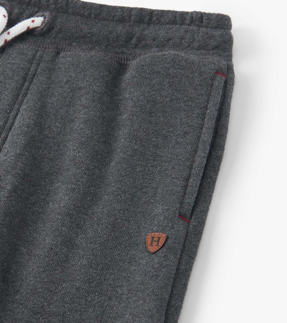 Hatley Boys Charcoal Melange Joggers