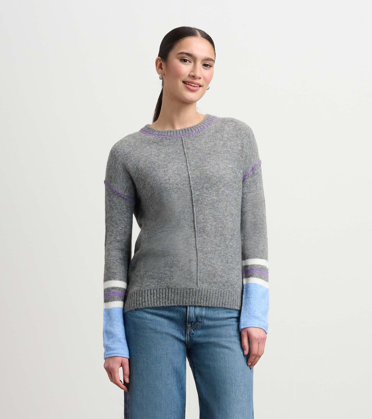 Hatley Avery Sweater - Charcoal Melange