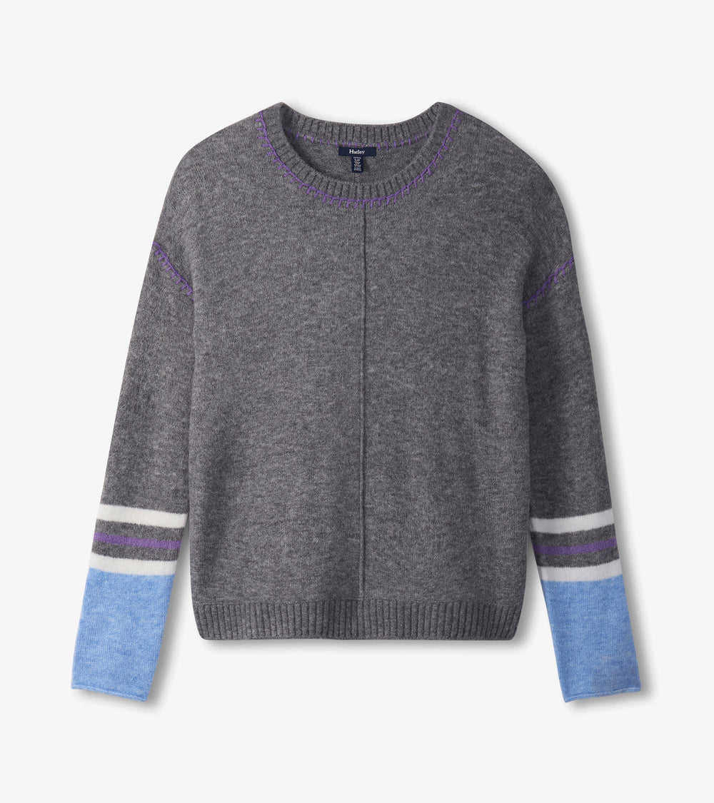 Hatley Avery Sweater - Charcoal Melange