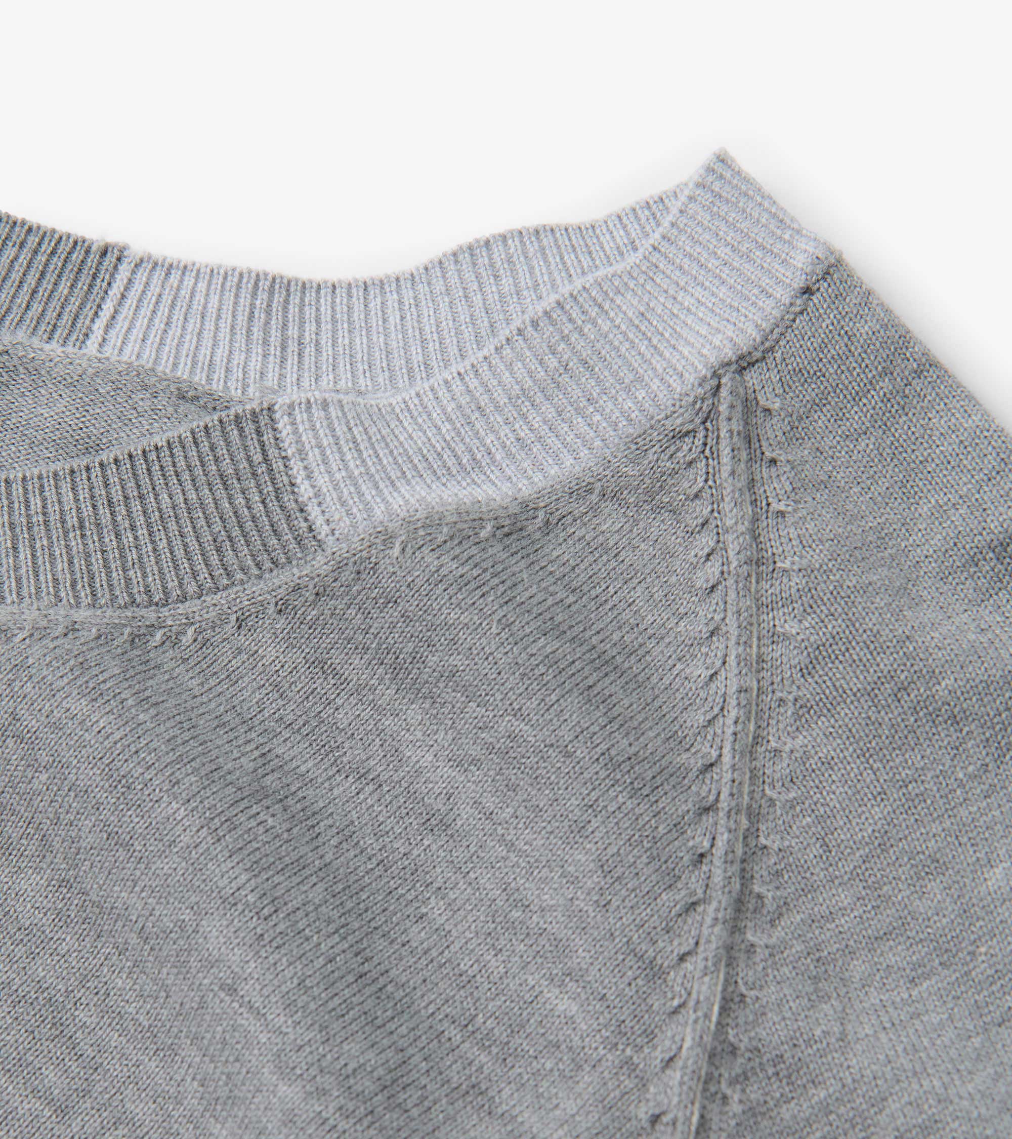 Hatley Cary V-Neck Sweater - Charcoal Melange