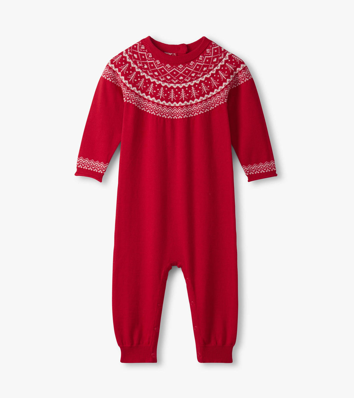 Hatley Baby Girls Fair Isle Sweater Romper