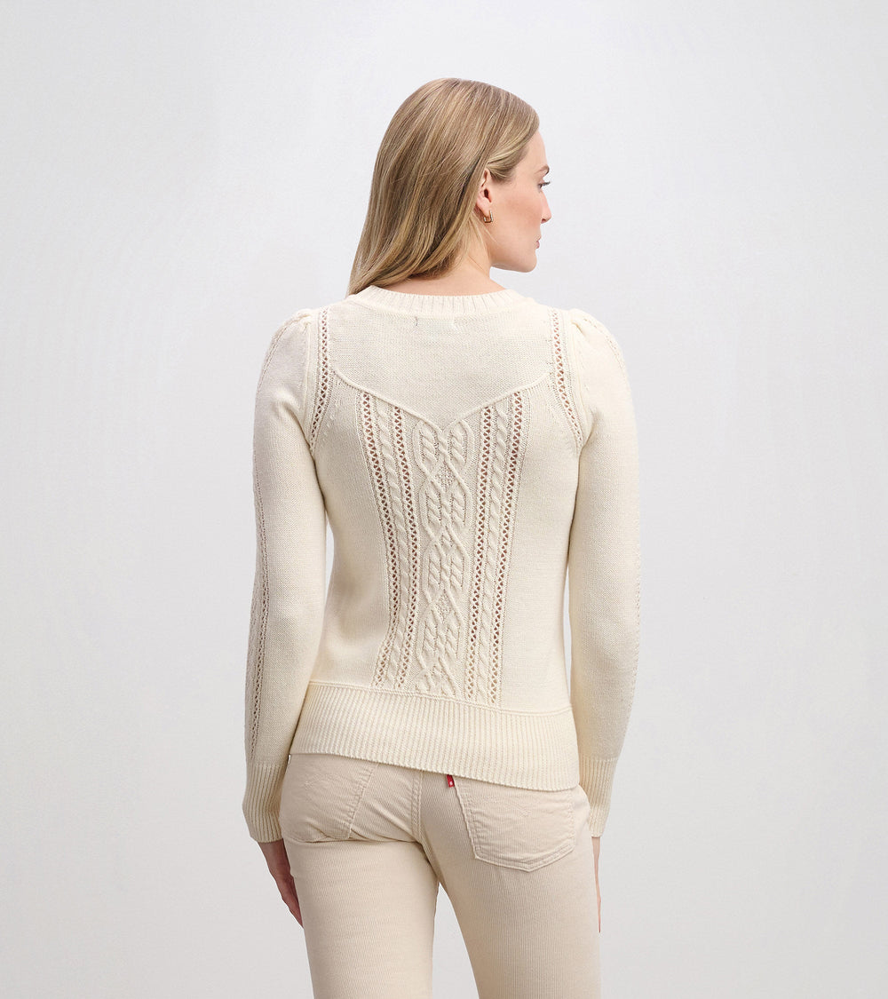 Hatley Phoebe Sweater - Cream