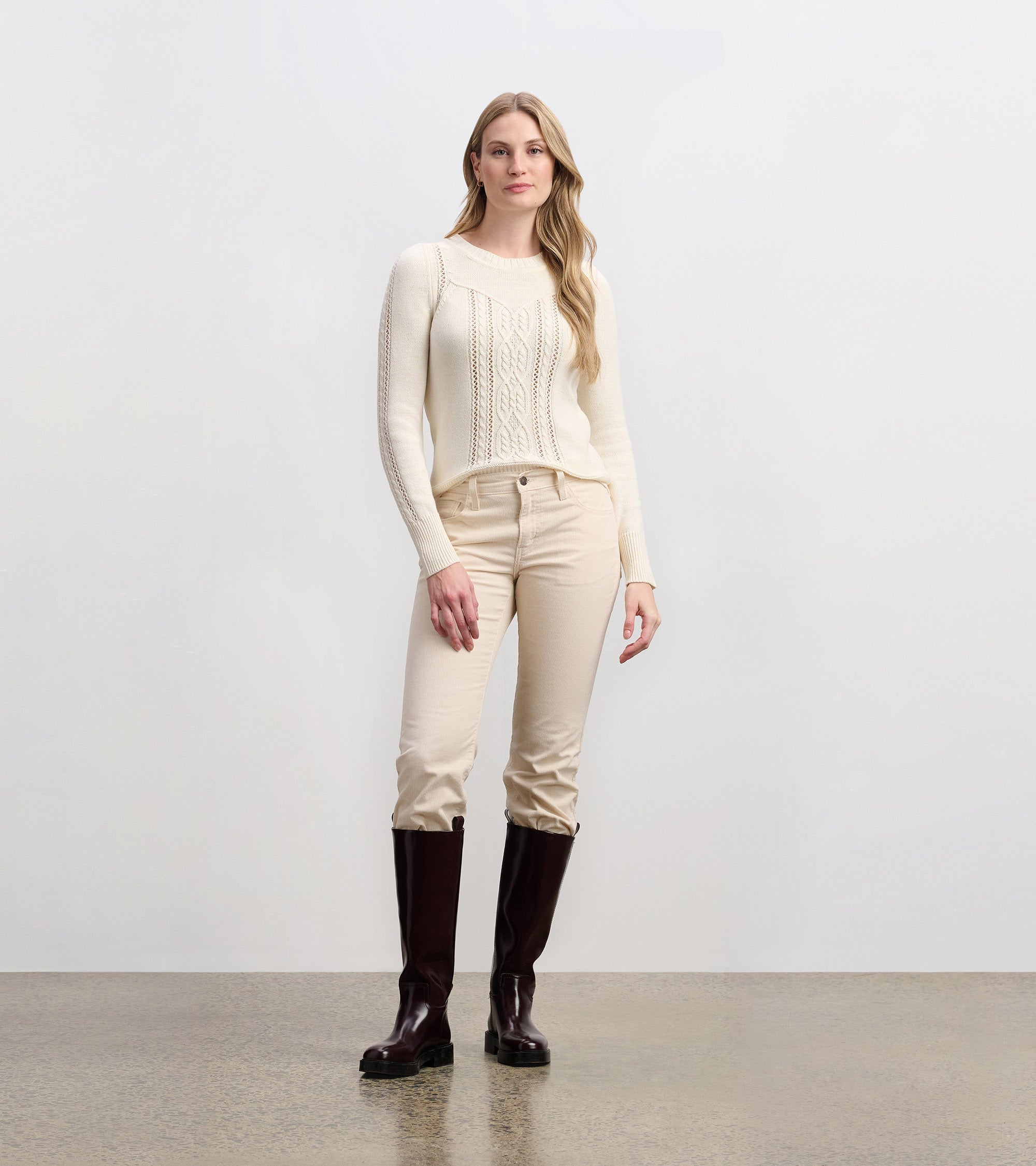 Hatley Phoebe Sweater - Cream