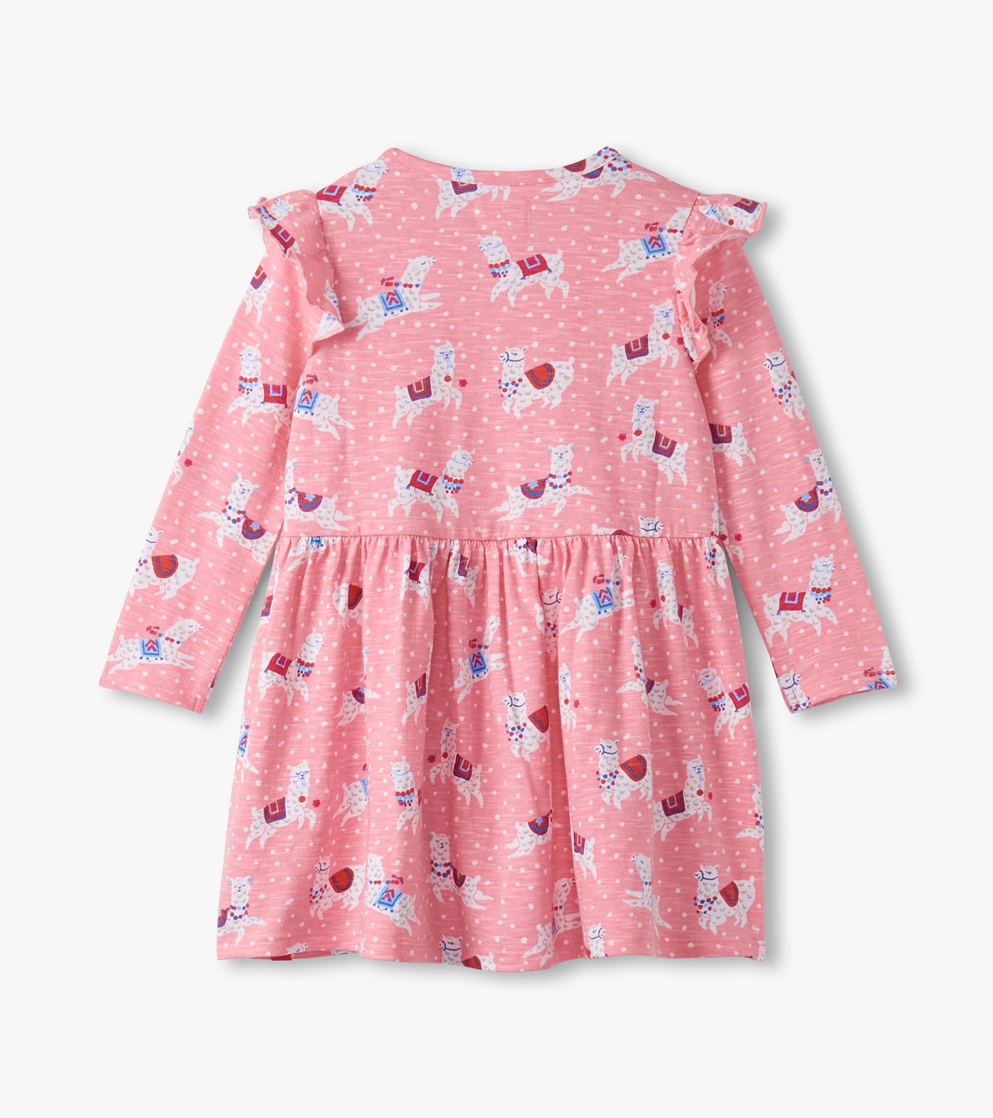 Hatley Baby & Toddler Girls Dancing Alpacas Ruffle Sleeve Dress and Legging S