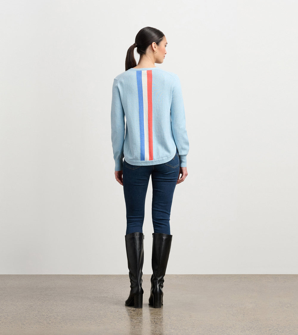 Hatley Jessie Sweater - Denim Melange