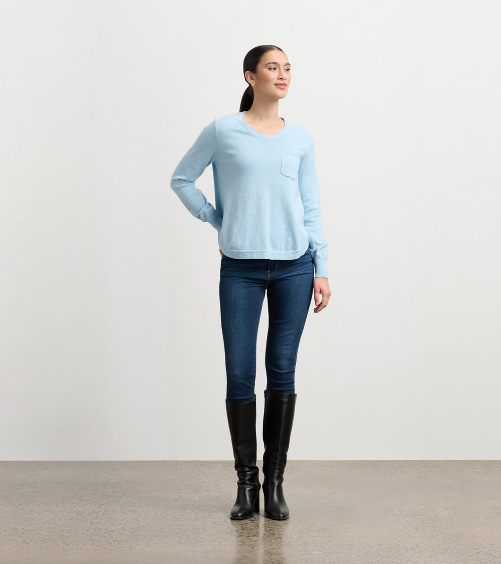 Hatley Jessie Sweater - Denim Melange