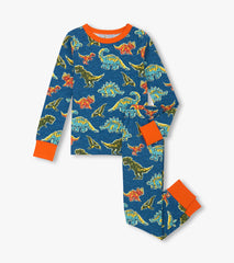 Hatley Boys Dino Roar Cotton Pajama Set