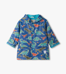 Hatley Baby & Toddler Boys Dino Roar Button-Up Rain Jacket