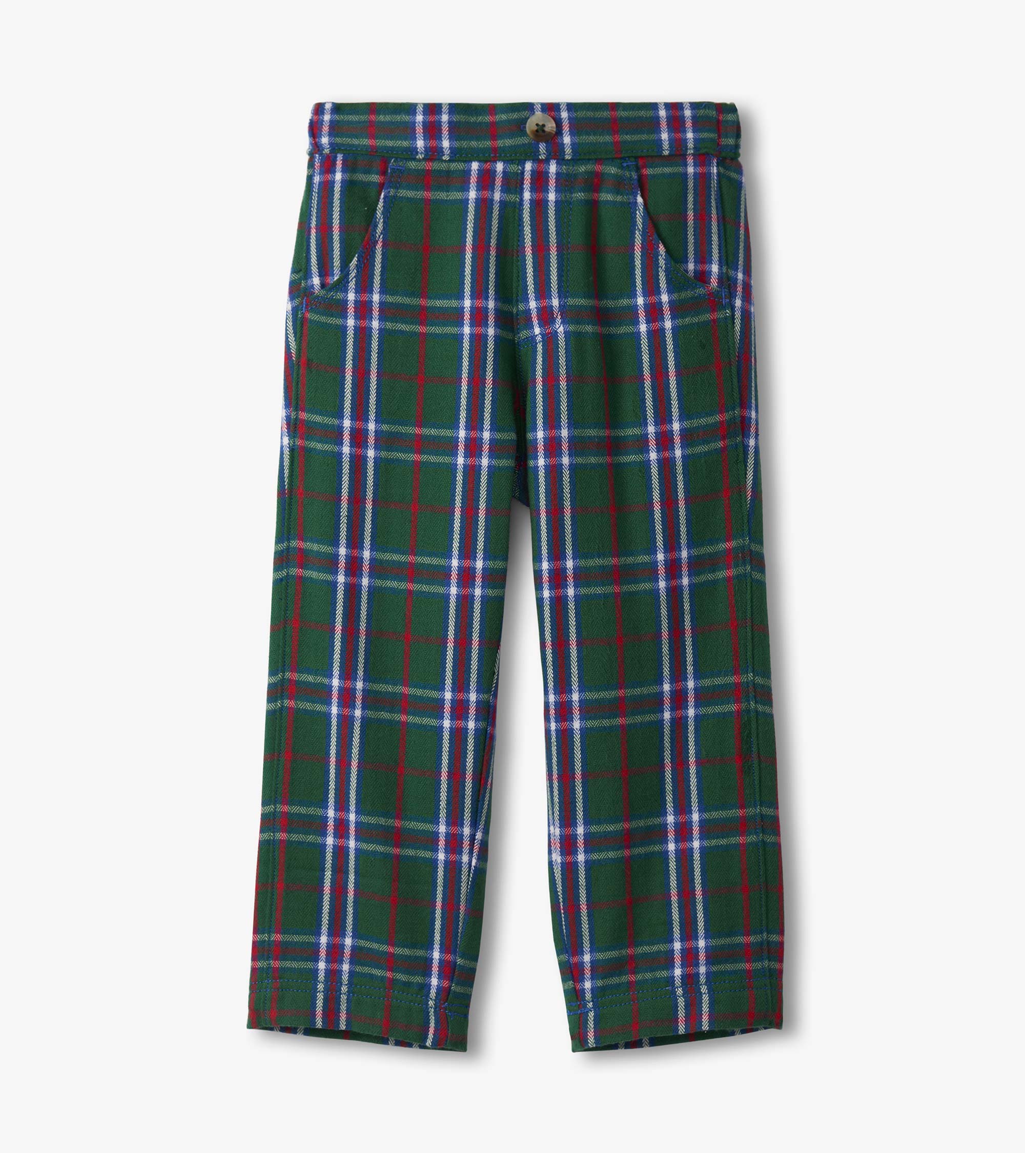 Hatley Baby & Toddler Boys Holiday Plaid Straight Leg Pants