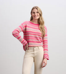 Hatley Hannah Sweater - Sunset