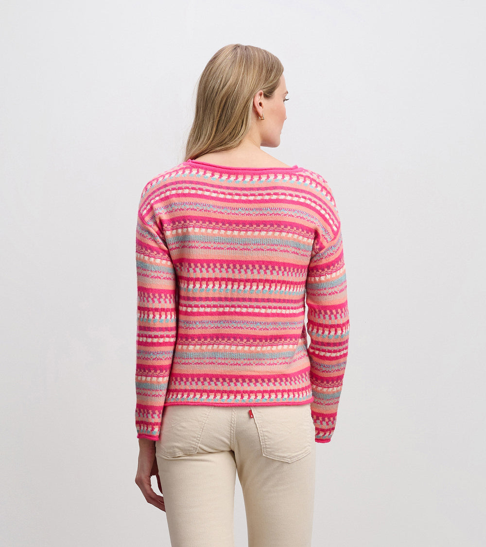 Hatley Hannah Sweater - Sunset