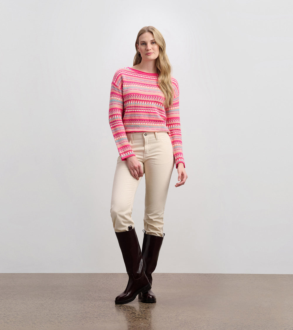Hatley Hannah Sweater - Sunset