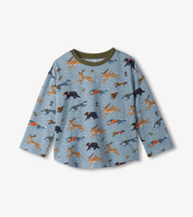 Hatley Baby & Toddler Boys Forest Animals Graphic Lounge Set