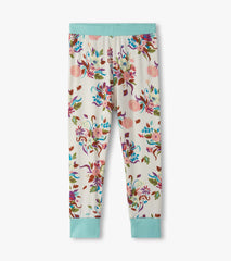 Hatley Girls Fall Floral Bamboo Pajama Set