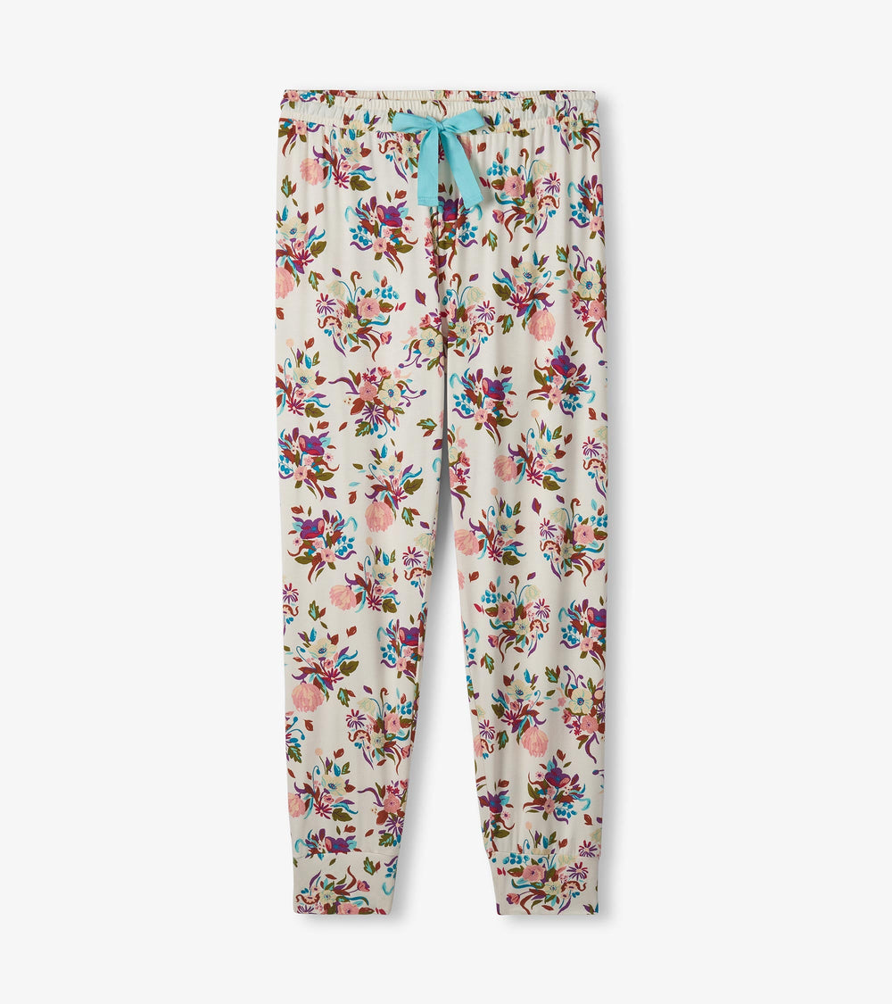 Hatley Women's Fall Floral Bamboo Pajama Set