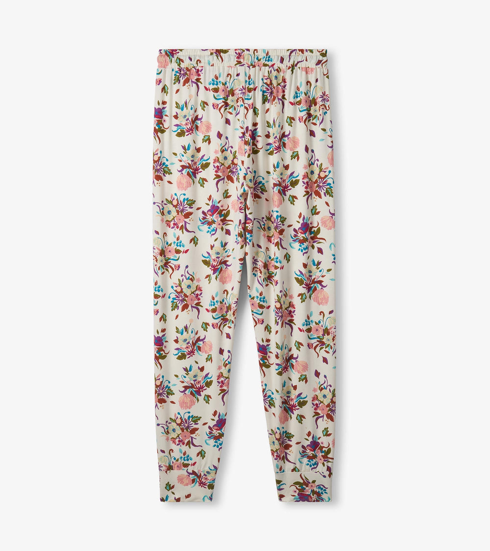 Hatley Women's Fall Floral Bamboo Pajama Set