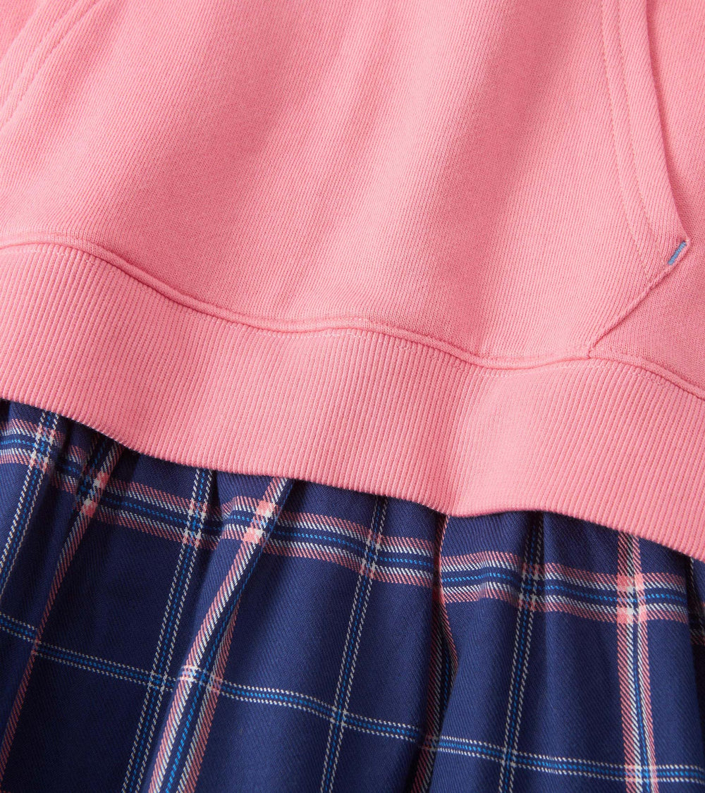 Hatley Girls Preppy Plaid Mixed Match Dress