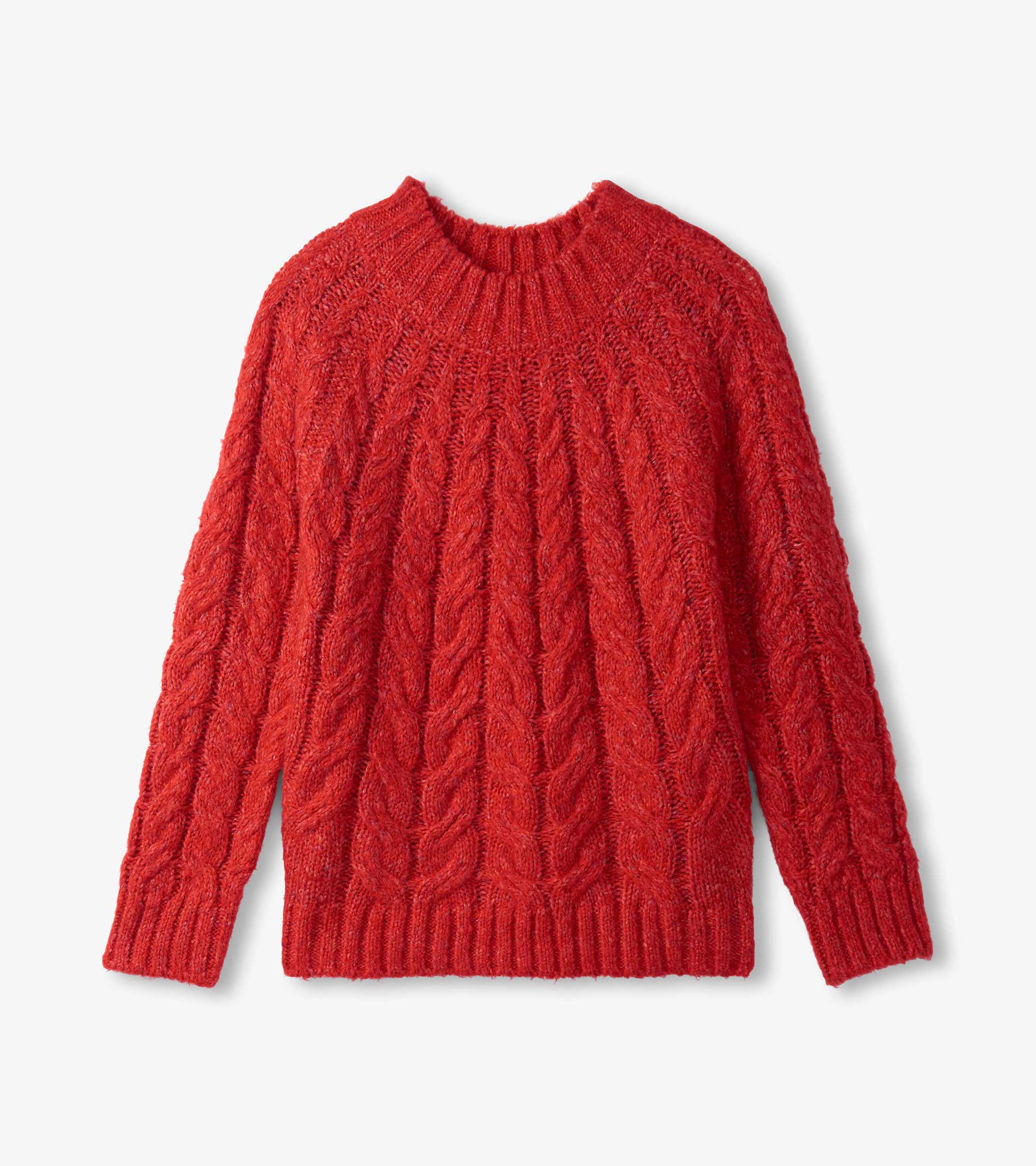 Hatley Dylan Cable Knit Sweater - Red