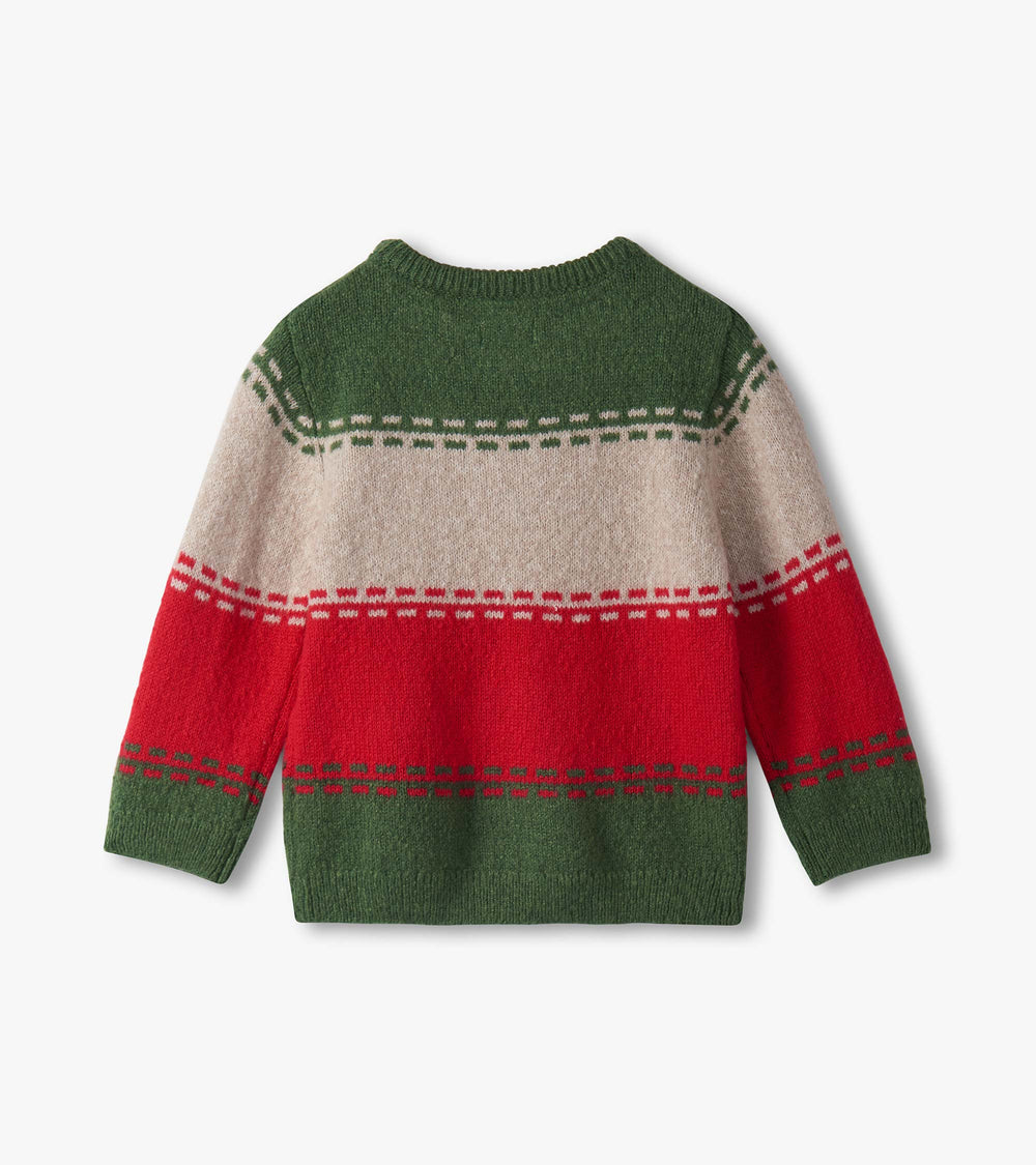 Hatley Baby Boys Holiday Combo Crew Neck Sweater
