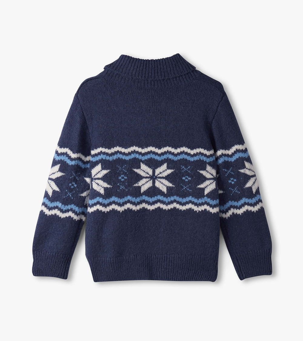 Hatley Baby & Toddler Boys Snowflake Pull Over Sweater