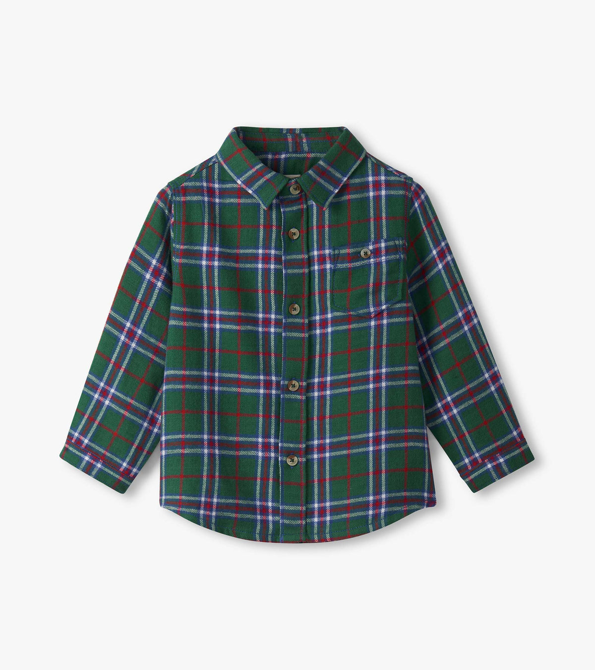 Hatley Boys Holiday Plaid Button Down Shirt
