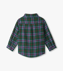 Hatley Boys Holiday Plaid Button Down Shirt