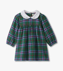 Hatley Baby & Toddler Girls Holiday Plaid Puff Sleeve Pinafore