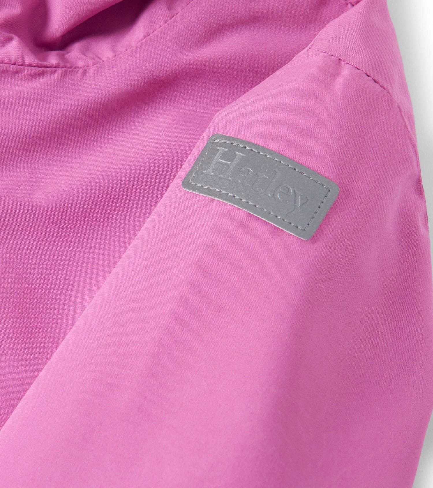 Hatley Girls Heart Swans Color Changing Zip-Up Rain Jacket