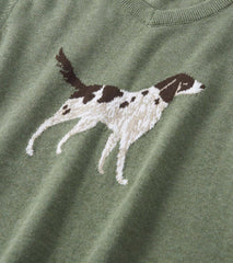 Hatley Boys Hunting Dogs V-Neck Sweater