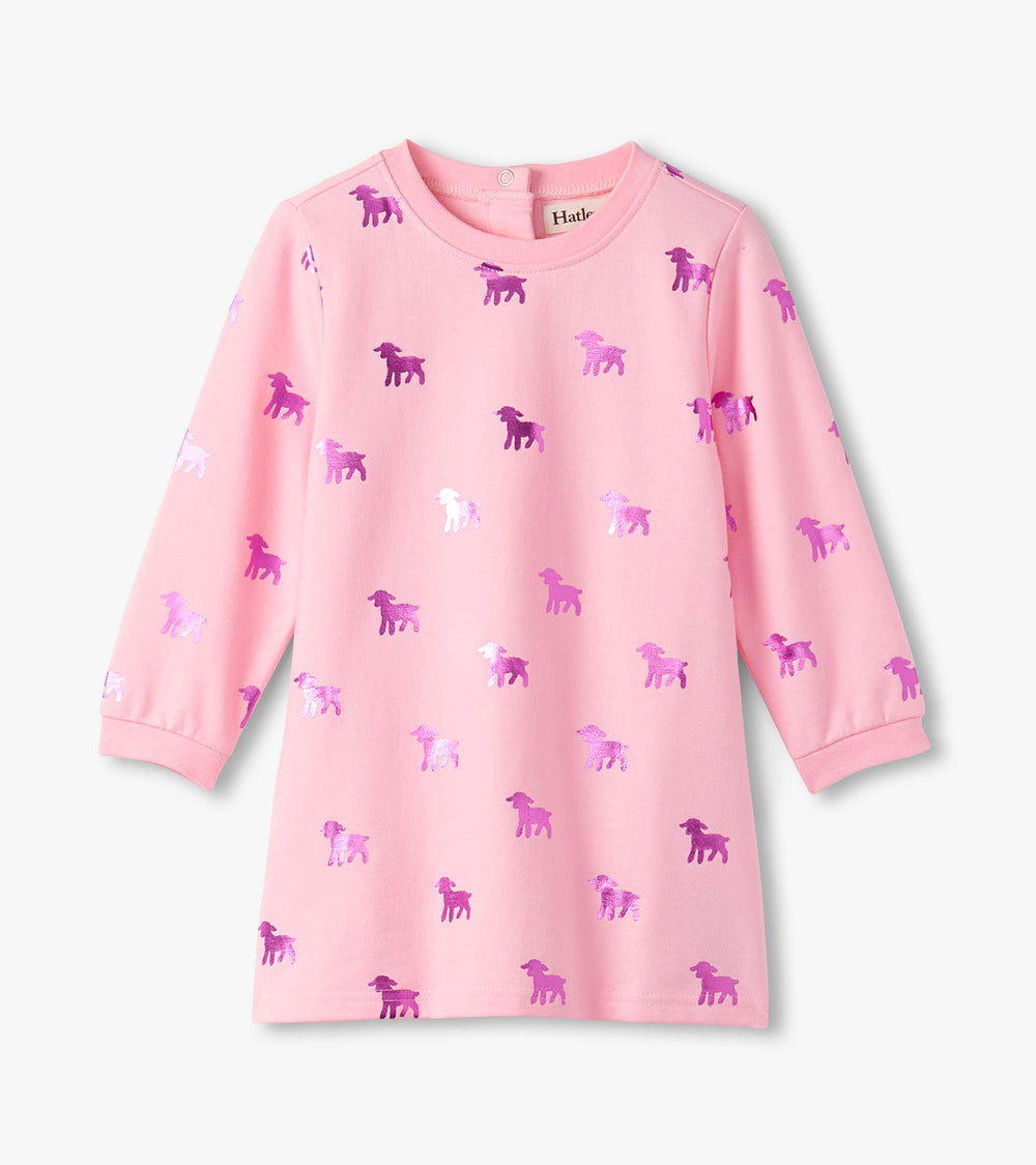 Hatley Baby & Toddler Girls Lamb Silhouette Dress and Legging Set