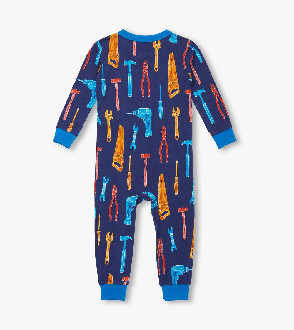 Hatley Baby Boys Lots of Tools Bamboo Sleeper