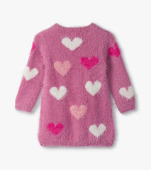 Hatley Baby & Toddler Girls Lovely Hearts Furry Dress
