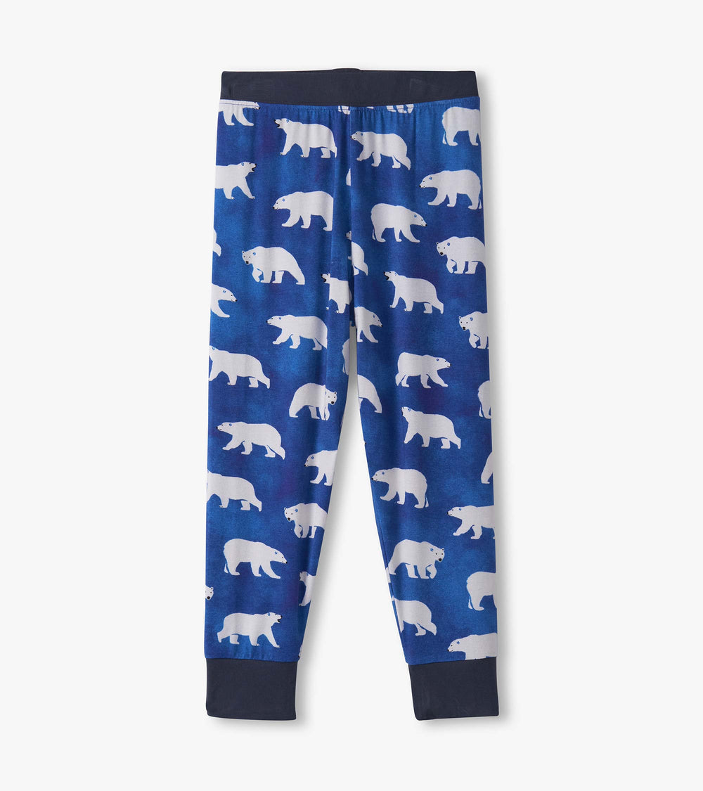 Hatley Boys Midnight Polar Bear Pajama Set