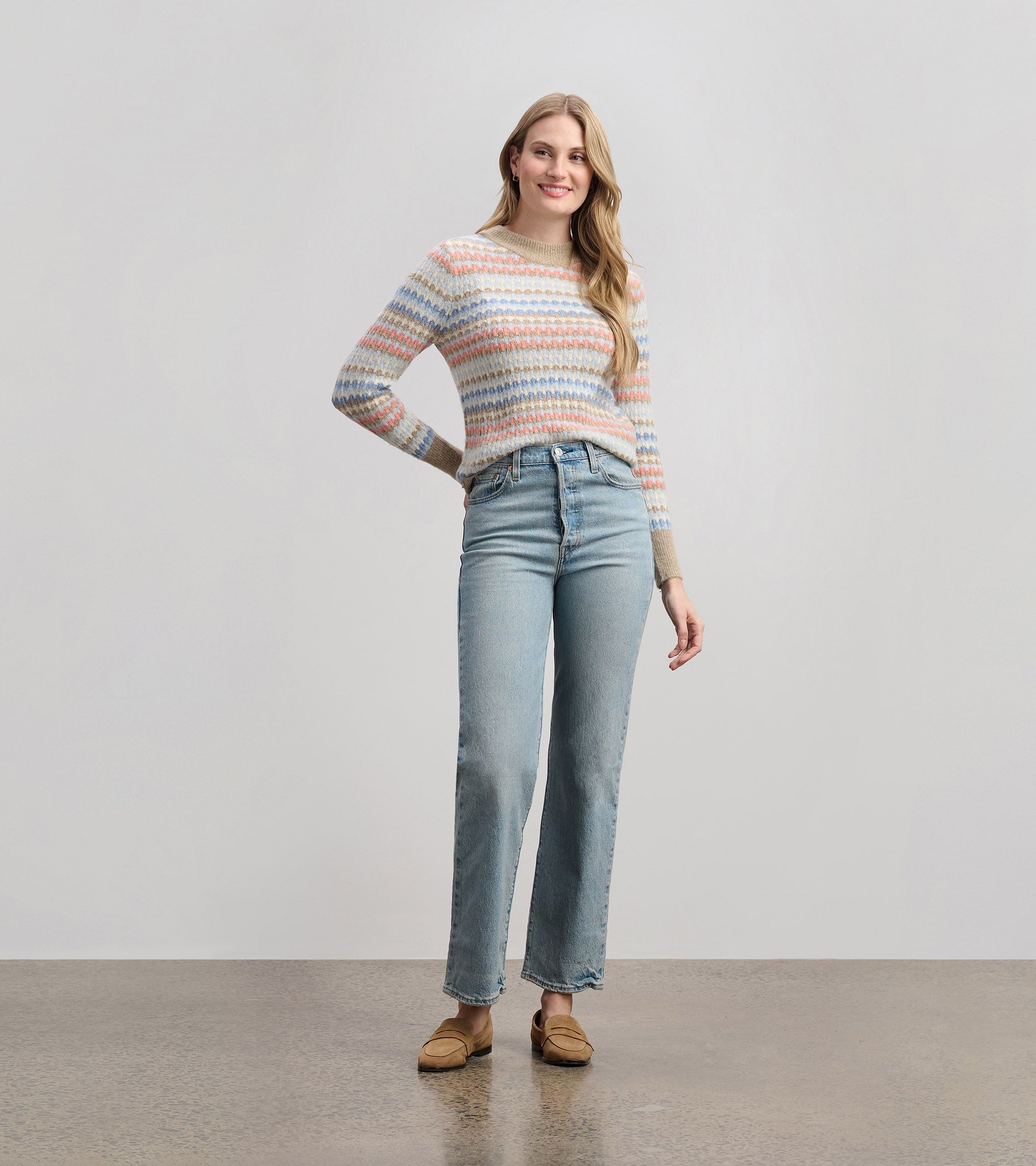Hatley Everywhere Sweater - Bubble Stripes