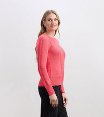 Hatley Phoebe Sweater - Neon Melon